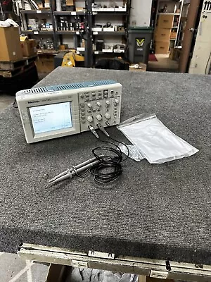 Tektronix TDS1002 Oscilloscope 60MHz 1GS/s 2ch W/ 2 Probes Passes Self Test • $199.99