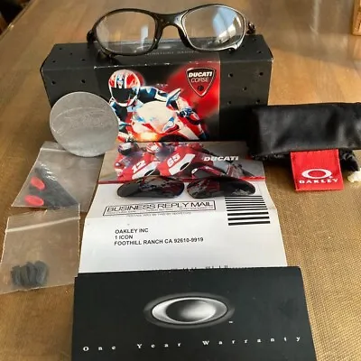 OAKLEY SIGNATURE SERIES  DUCATI CORSE  Sunglasses Juliet • $885