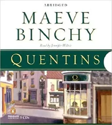 Quentins Abridged AUDIO BOOK CD Maeve Binchy Documentary Dublin Restaurant Story • $13.94