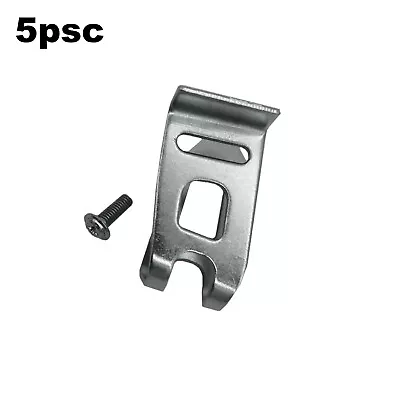 Stainless Steel Belt Clip Hook W/ Screws Cordless Tool For Makita BTD141 BTD141Z • $14.29