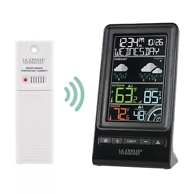M74573 La Crosse Technology Wireless Color Weather Station With TX141TH-BV4 • $49.95