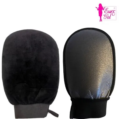 Self Tan Tanning Applicator Mitt Velvet Glove Apply Fake Tan Soft Application UK • £2.39