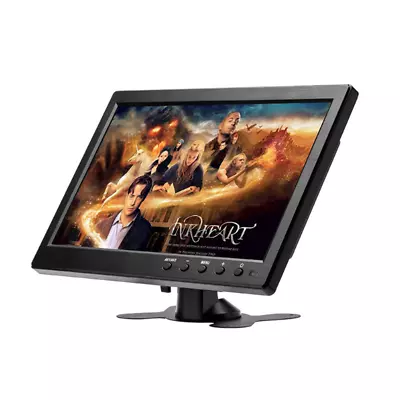 Car LCD Monitor HD Video Input USB HDMI Port Mini TV Computer Display W/Speaker • $110.89