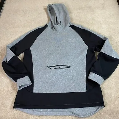 $28.40 • Buy Puma Jumper Mens Size Extra Large XL Grey Pullover Hoodie Sweatshirt Activewear