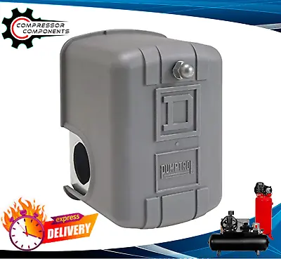 $107.41 • Buy Square D 9013FHG42J59X Air Compressor Pressure Switch With Unloader 135-175 PSI