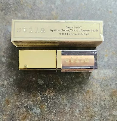 Stila Suede Shade Liquid Eye Shadow NUDE AWAKENING .15 Oz Full Size NIB! • $15.95