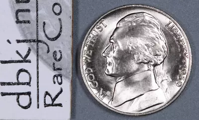 1939 D Jefferson Nickel 5¢ - BU - Choice Brilliant Uncirculated - Minor Spots • $60.99