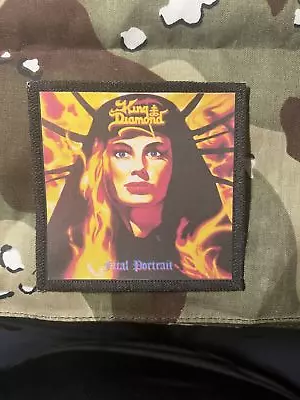 King Diamond Fatal Portrait Sublimated Printed Patch • $7.99