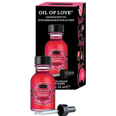 Kama Sutra Oil Of Love Warming Massage Oil Strawberry Dreams • $12.69