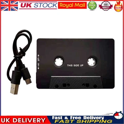 £12.29 • Buy Universal Cassette Aux Stereo Music Adapter Car Tape Audio 5.0 MP3 Player