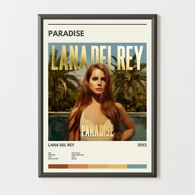 Lana Del Rey Paradise Album Poster • £4.99