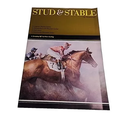 Stud & Stable Magazine V16 N2 February 1977 Horse Horseracing Mag Book • £15