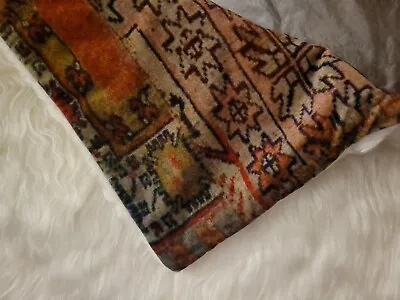 Pottery Barn KALIDA VELVET Mongolian Faux Fur  24”x24” Pillow Cover  • $65