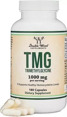 TMG Trimethylglycine Supplement 1000Mg Per Serving 180 Capsules • $13.97
