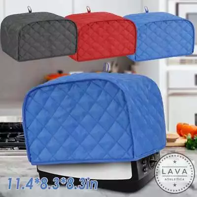 Toaster Cover 2-Slice Bread Machine Kitchen Small Appliance Toaster Dust Cover • $10.05