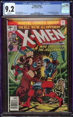 X-Men # 102 CGC 9.2 White (Marvel 1976) Juggernaut Cover Origin Of Storm • $250