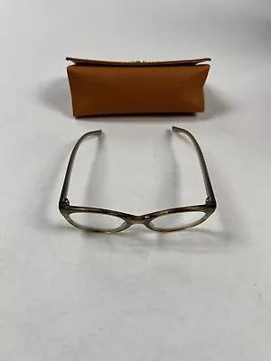 NEW Tory Bury Eyeglasses TY2086 TY 2086 1747 51mm Beige Transparent Authentic • $37.99