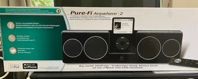 $80 • Buy Compact Speakers For IPod/iPhone (older Docking Mechanism) Barely Used. Full Acc
