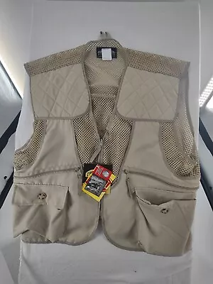 VINTAGE 2XL Fieldline Vest Men Safari Hunting Trapvest Mesh Jacket NEW • $13.79