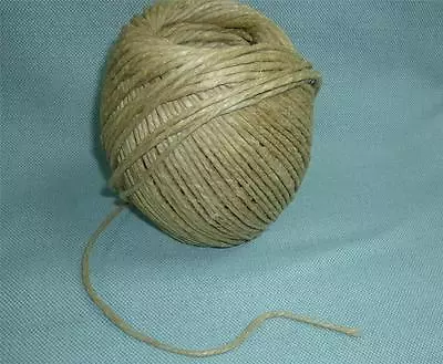 5 Mtrs - Flax Twine / Laid Cord Ideal For Upholstery Or Even Bunting • £2.49