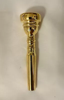20s HOLTON HEIM 2 Trumpet Mthp GOLD PLATE 23 Throat .630 Med MILES!! • $149.99