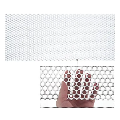 Stainless Steel Perforated Sheet 19GA Metal Mesh Plate Screen Meshes 23.6 X15.7  • $53.92