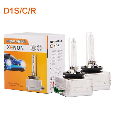 2 X D1S D1C 35W Xenon 6000K HID Headlight Bulb Compatible With 66043 66144 85410 • $29.99