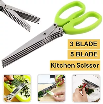 New Kitchen Scissors Chop Herbs Easily Onion Cutter Multifunctional Kitchen Tool • $9.49