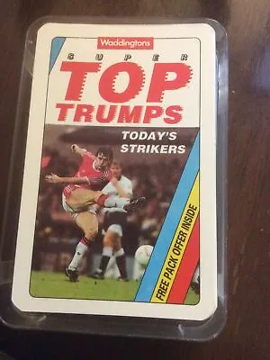 Vintage  Todays Strikers   (Series 2) Top Trumps By Waddingtons. 1992. • £6.99