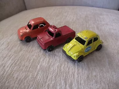 Vintage Tootsie Toy Volkswagen Sedan Honda Civic Pickup Truck • $20