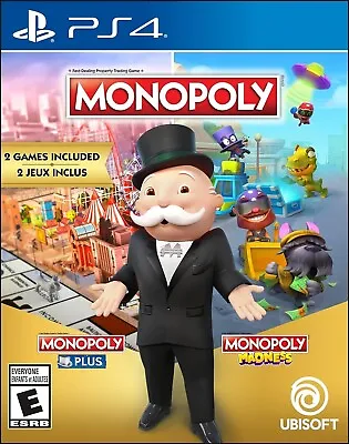 MONOPOLY PLUS + MONOPOLY Madness PS4 Playstation 4 Brand New Sealed • $29