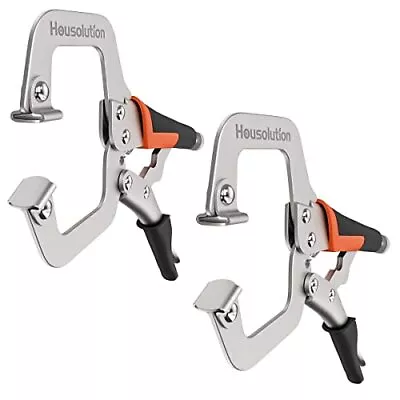 C-Clamp Locking Pliers With Swivel Pads 2 PACK 9 Inch Heavy Duty C Clamps Set... • $26.23