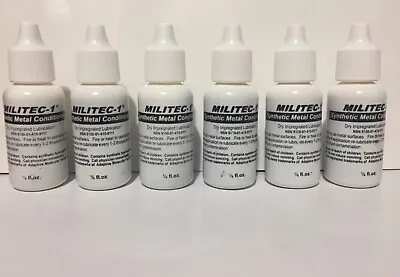  MILITEC-1  | SYNTHETIC LUBRICANT | 6 Pack (1/2 Oz. Each Bottle) • $19.99