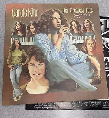 CAROLE KING Vintage 1978 Vinyl Record HER GREATEST HITS Album • $6