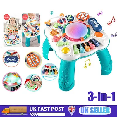 £19.90 • Buy 3 In 1 Early Education Baby Play Toy Learning Activity Table For Boys And Girls