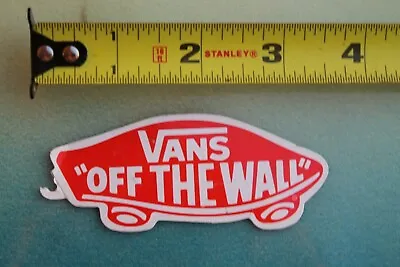 VANS Skateboard Shoes Clothing Tag Dogtown Classic Vintage Skateboarding STICKER • $11