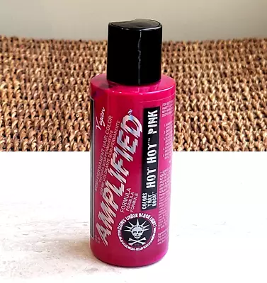 Manic Panic Amplified Hot Hot Pink 4 Oz  Semi Permanent Hair Dye New Sealed • $12.99