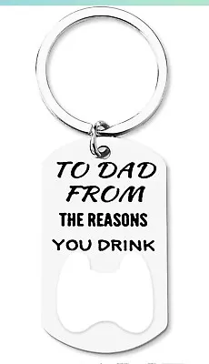 Dad Keychain- From: The Reasons You Drink • $5