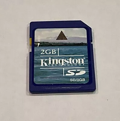 Kingston 2GB SD Memory Card - Made In Japan - Tested - Tracked Post • $9