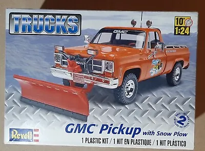 1980s GMC Pickup Truck Snow Plow Scale Model (1/24) / Revell • $34