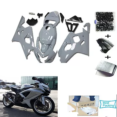 Fit Suzuki 2004 2005 GSXR 600 GSXR 750 Nardo Gray Fairing Kit W/Bolts • $420