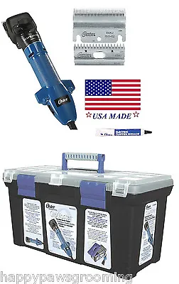 $408.49 • Buy OSTER CLIPMASTER VARIABLE SPEED CLIPPING MACHINE SET-Blade,Oil,CASE-Sheep,Cattle