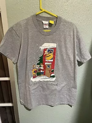 Vtg Single Stitch The Misters Holiday Mr Bah-humbug T-shirt Tee Size L Anvil • $39.99