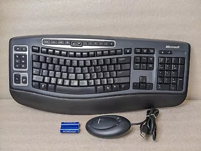 🔥Works Great🔥 Microsoft Wireless Laser Keyboard 5000 W/ USB Receiver 3.1 • $19.79