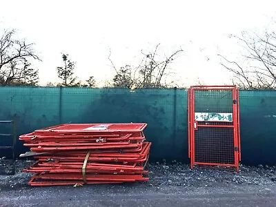 1x Temporary Site Fence Gate £100+vat Pedestrian Event Panel Security Mesh Heras • £120