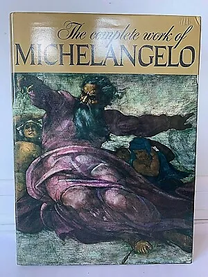 Price Reduced By 50% - The Complete Work Of Michelangelo Art Book 60s • $50