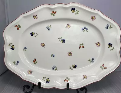Villeroy & Boch Petite Fleur Oval Serving  Platter Dish Tray • $39.99