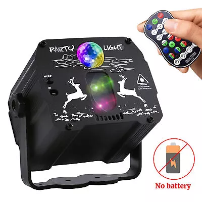 90 Patterns LED Laser Projector Light Stage Lighting RGB Party DJ Disco Lights • $22.79