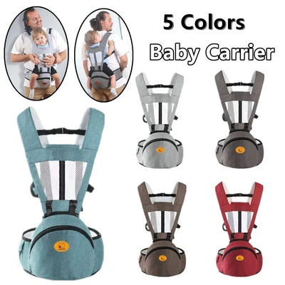 £15.99 • Buy Newborn Baby Carrier Linen Infant Wrap Sling Hip Seat Hipseat Holder Backpack UK