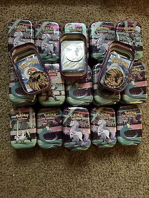 $9 • Buy Pokemon TCG 50 Reverse Holo & Holos Random Series Card Lot Tin & Coin No Dupes